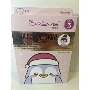 The Creme Shop Be Blissful, Skin Moisturizing Aloe Face Mask Penguin